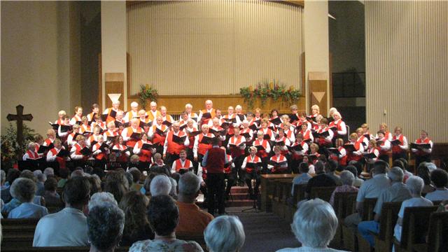 Celebration Singers at Holy Family Church, Jasper IN 8/2/09