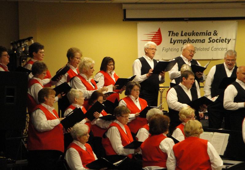 Celebration Singers at Dubois Co. Leukemia Soc Dance 02/05/11--730