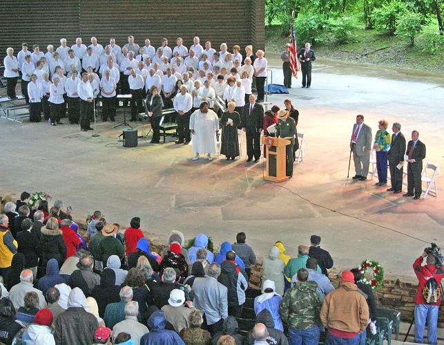 Celebration Singers--Lincoln Amphitheater 5/11/08 (2)
