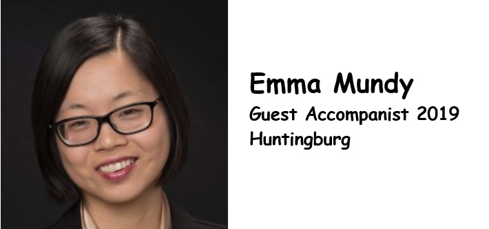 MUNDY, EMMA   GUEST ACCOMPANIST 2019   HUNTINGBURG